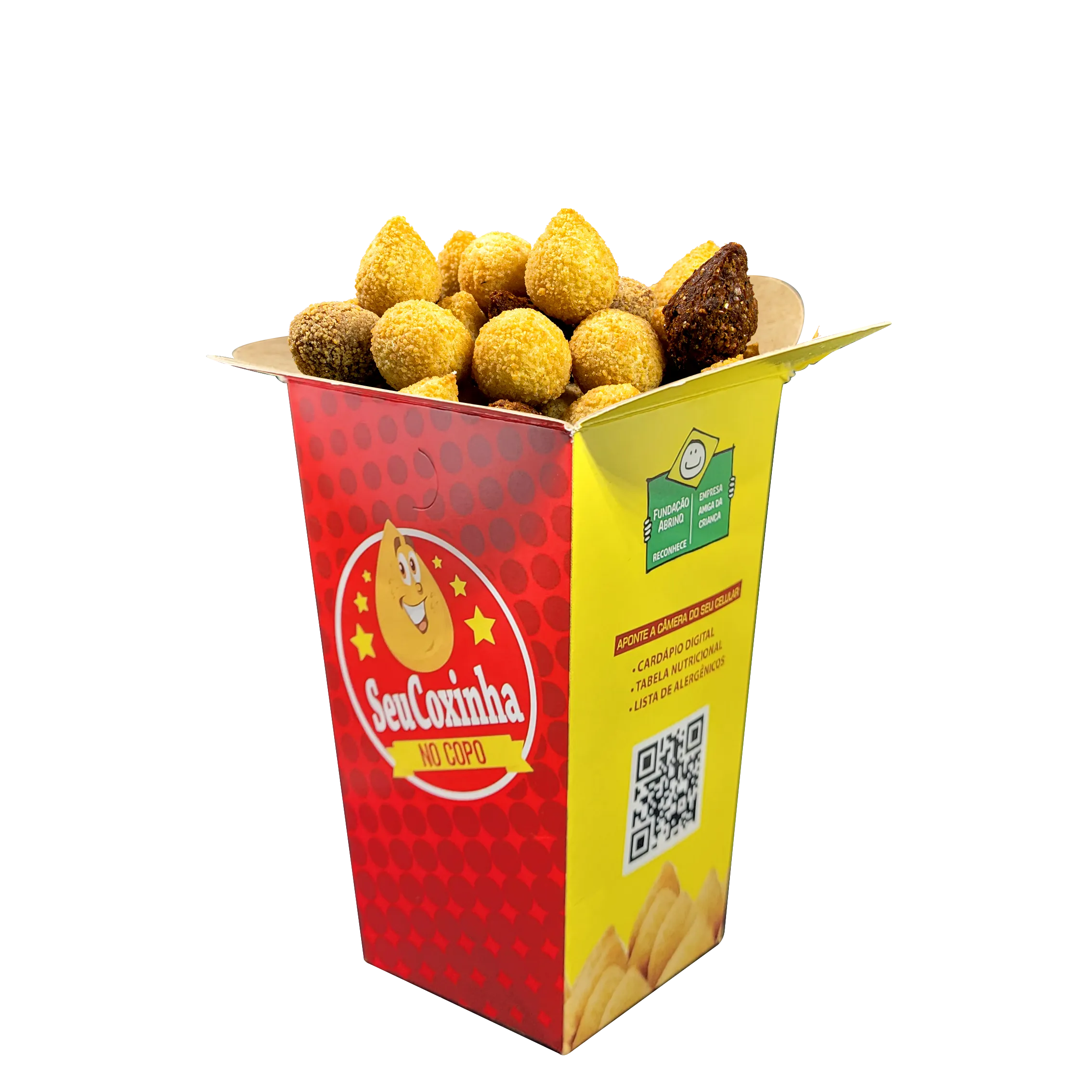 Copo de salgados sortidos 9g