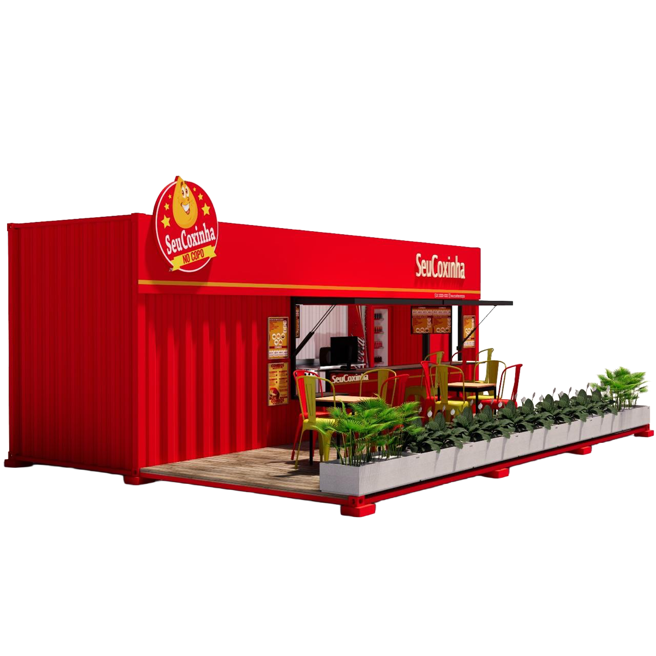 Loja modelo Container