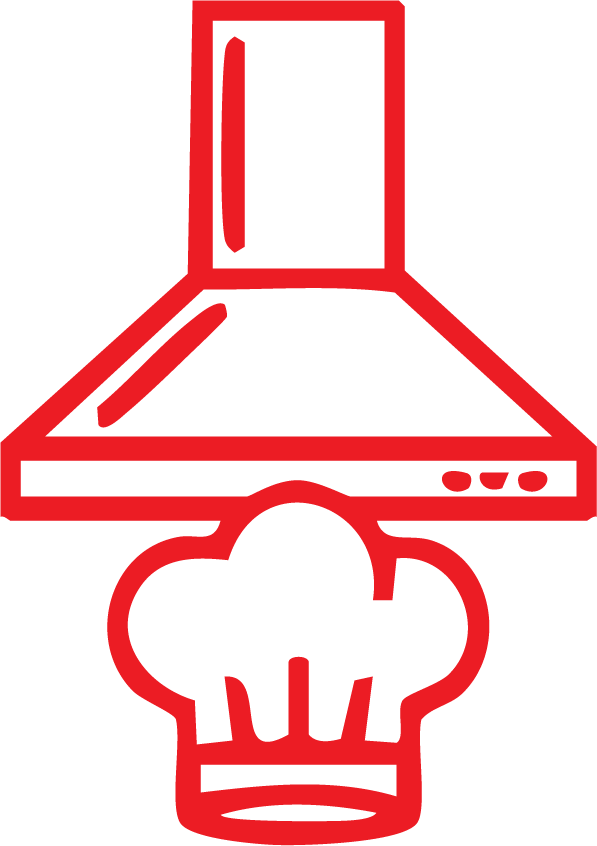 Ícone sem cozinha profissional